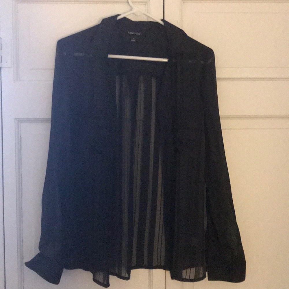 Relativity button down blouse